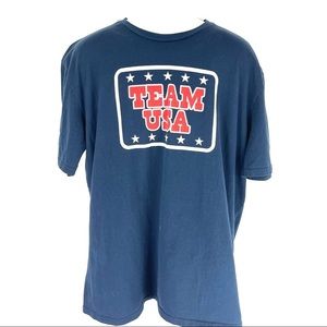 Jacks Surfboards Men’s Blue Team USA T-Shirt XXL 2XL